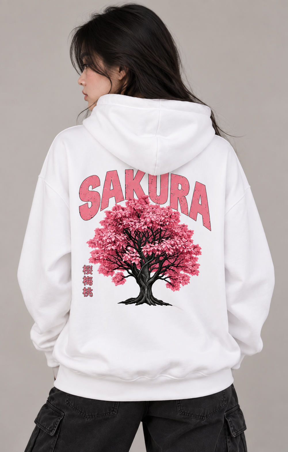 Sakura women hoodie
