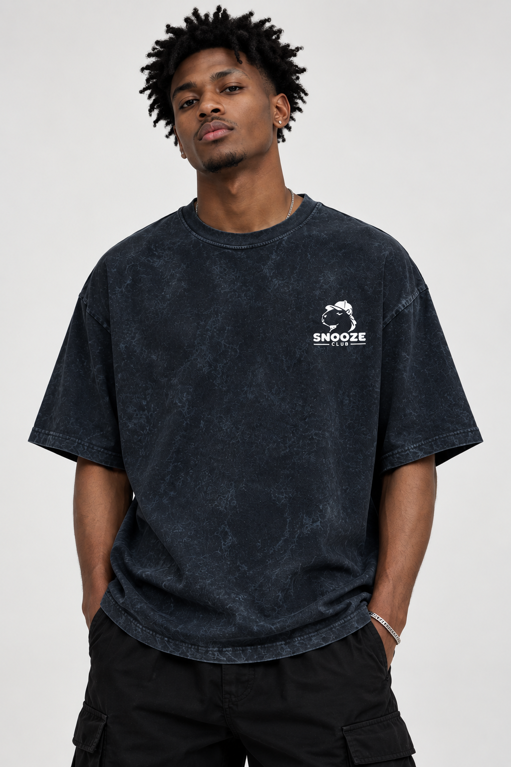 Giving up is not in the blood sir  Acid wash tshirt