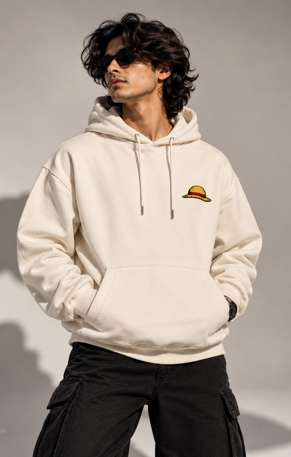Oversized unisex Luffy Hoddie