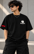 Black Oversized Tshirt - F1 Edition