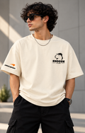Beige Oversized Tshirt - F1 Edition
