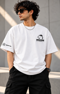 White Oversized Tshirt - F1 Edition